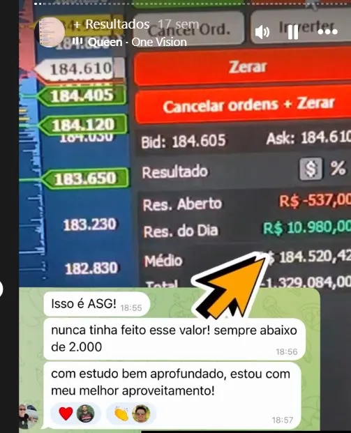 Depoimento de aluno da Estratégia ASG