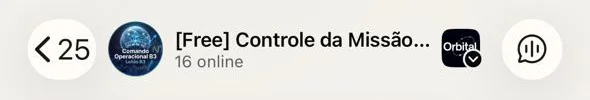 Grupo da comunidade Orbital no WhatsApp